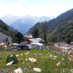 emplacement camping barèges tente van camping-car Pyrénées